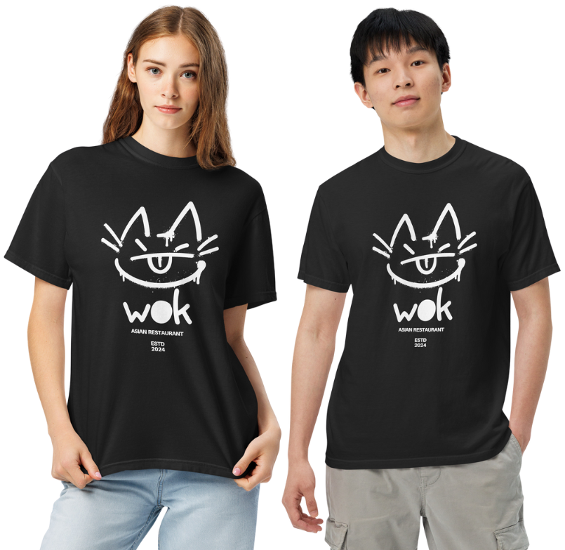 Camiseta gruesa teñida unisex Shirt - KH